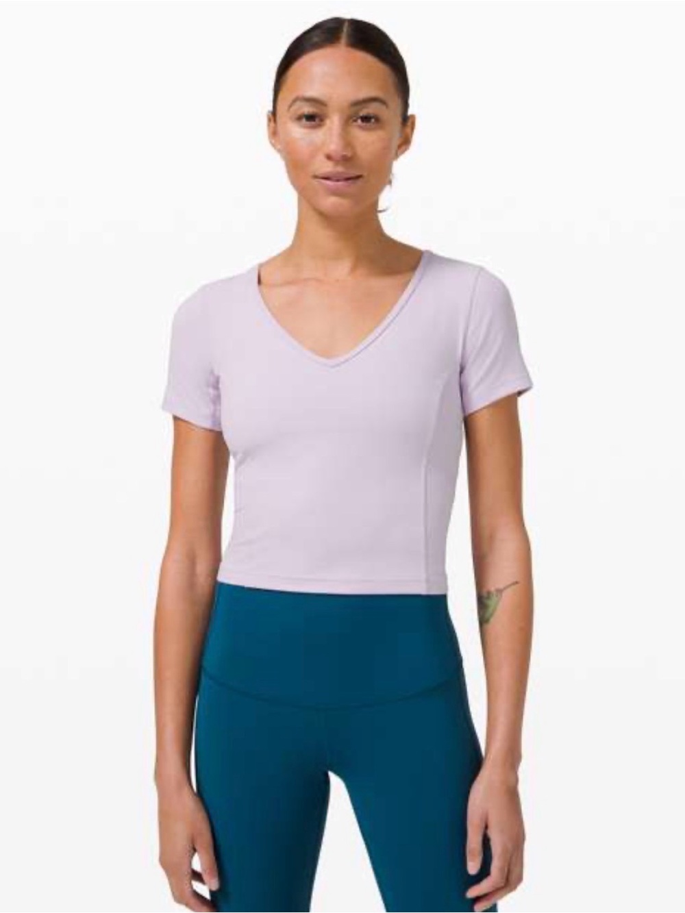 Lululemon Women’s Align Tee in Light Lavender